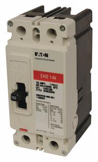 EATON Molded Case Circuit Breaker: 50 A Amps, 18kA at 240V AC, Fixed, ABC, Load Side Lug, Std, EHD (MPN EHD2050). Key specifications — attr217792: EHD; attr196056: 18kA at 240V AC; attr196057: Fixed; attr196058: ABC; attr196059: Load Side Lug; attr196061: 100A/F.