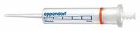 EPPENDORF Pipettor Tip: Sterile, 10 mL Capacity, Individually Wrapped, No Filter, Clear, 100 (MPN 0030089570). Key specifications — Brand: EPPENDORF; Color: Clear; Material: Biomedical Grade Plastic; Sterility: Sterile; For Pipette Type: Eppendorf Pipettor; Includes Filter: No Filter; Configuration: Individually Wrapped.