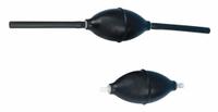HEATHROW SCIENTIFIC Bulb Pipette Controller: 85 mL Capacity - Max, Non-Sterile, 1 Channels (MPN HS20631B). Key specifications — Brand: HEATHROW SCIENTIFIC; Pipettor Type: Manual Bulb Controller; Product Type: Bulb Pipette Controller; Sterility: Non-Sterile; Material: Rubber; Disposability: Reusable; Color: Black.
