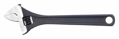 WESTWARD Adjustable Wrench: Alloy Steel, Black Phosphate, 10 in Overall Lg - General Purpose Adjustable Wrenches