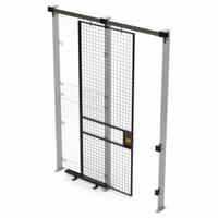 HUSKY RACK & WIRE Slide Door: 8 ft H x 3 ft W x 1 3/4 in D, Black, Powder-Coated (MPN V540308). Key specifications — attr1283297: Powder-Coated; attr1283316: Steel; attr1283313: Yes; attr1283333: HUSKY RACK & WIRE.