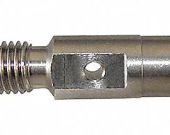 LOOS Wire Rope Stud: 3/8 in Compatible Rope Dia, Left Hand, 2 1/4 in Thread Lg, 9/16"-18 Thread Size (MPN MS21259-12LH). Key specifications — Material: Stainless Steel; Compatible Rope Material: Galvanized Steel; Thread Size: 9/16"-18; Brand: LOOS.
