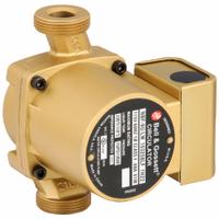 Circulating Pump: 115V AC, Bronze, 1, 12 gpm, 8 ft Max. Head, 6 1/8 in Face to Face, Inline (MPN 103258LF). Key specifications — Nameplate Voltage: 115V AC; Connection Type: Sweat; Brand: BELL & GOSSETT; Includes Volute: Volute Included; System Type: Potable Water.