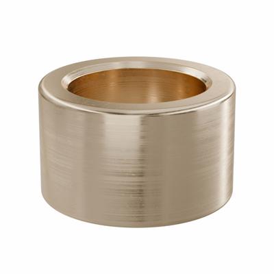 OILITE Sleeve Bearing: Bronze, SAE 841, 14 mm Bore, 20 mm OD, 12 mm Lg - Lubricated General Purpose Metallic Sleeve Bearings