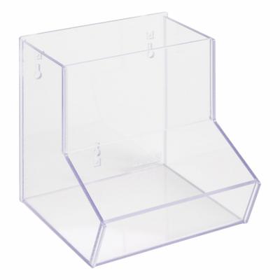 POLTEX Lab Bulk Bin: 8 1/2 in Overall Wd, 8 3/8 in Overall Ht, 8 5/8 in Overall Lg - Lab Storage Bins