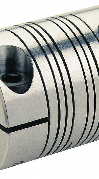 RULAND MANUFACTURING Motion Control Coupling: 3° Angular Misalignment - High-Precision Clamp-On Beam Shaft Couplings