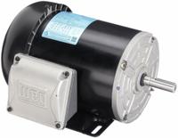 WEG General Purpose Motor: Rigid Base Mount, Totally Enclosed Fan Cooled, 1/2 hp, 208-230/460V AC (MPN .5012ES3E56-S). Key specifications — Brand: WEG; Nameplate Voltage @ 60 Hz: 208-230/460V AC; Full Load Current @ 60 Hz: 2.19-1.98/0.992 A; Nameplate RPM @ 60 Hz: 1,160 RPM; Motor Enclosure: TEFC.