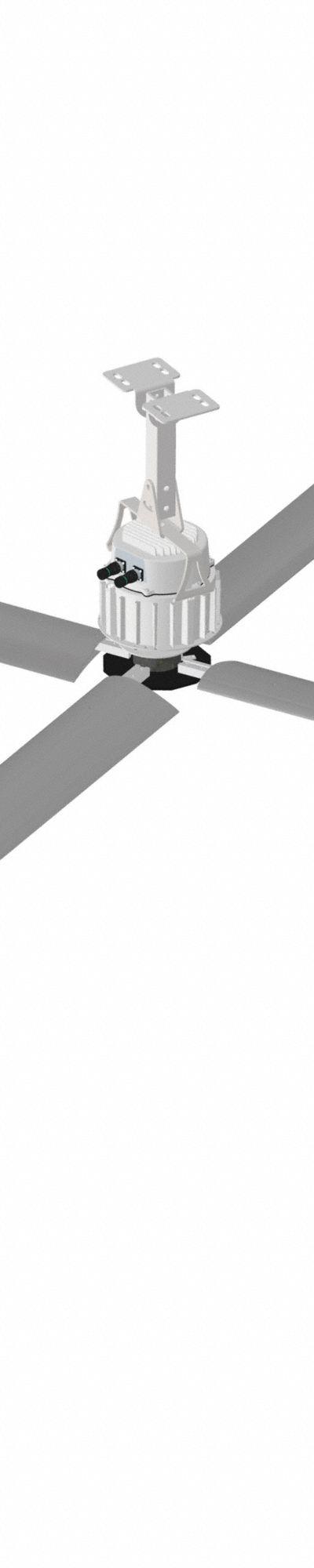 SKYBLADE Ceiling Fan: 85,648 cfm Airflow - Industrial HVLS Ceiling Fans