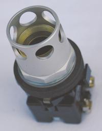 EATON Extended Push Button: 30 mm Mounting Size, Non-Metallic, Momentary (MPN HT8GDT1). Key specifications — Brand: EATON; Action: Momentary; Series: HT800; Push Button Material Type: Non-Metallic.
