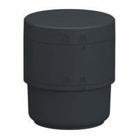 SCHNEIDER ELECTRIC Tower Light Base: Tower Light Base, For Harmony XVB7, 3 1/8 in Overall Ht (MPN XVB7C21B). Key specifications — attr1056662: SCHNEIDER; attr1056663: Harmony XVB7; attr1056664: Spring Clamp Terminal; attr1056670: Gray; attr1056672: IP66; attr1056675: Wall Mount; attr1056661: XVB7C21B; attr1056673: Cover.