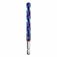 SPYDER Twist Drill Bit: 5/16", 137° Split Point, HSS, Impact Rated, Quick-Change Hex Shank (MPN 19013). Key specifications — attr1234973: Impact Rated; attr1234966: SPYDER; attr1234978: 0.3125.
