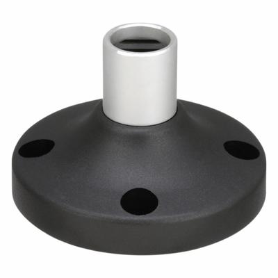 APPROVED VENDOR Warning Light Accessory: Tower Light Base, 1 5/8 in Overall Ht - Mounts for Modular Tower Lights