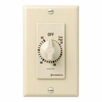 INTERMATIC Spring-Wound Timer: 1 hr Max, SPST, 120/277V AC, No Wall Plate Included, Ivory (MPN FD60MC). Key specifications — Brand: INTERMATIC; Includes Hold: No Hold Included.