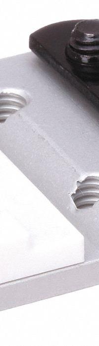 Linear Bearing: 15 Series, 2 13/16 in L x 3 1/8 in W x 1/2 in H, Silver, Single Mount, Std, Anodized (MPN 6860). Key specifications — Brand: 80/20; Housing Material: Aluminum; Finish: Anodized.