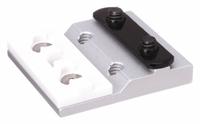 Linear Bearing: 15 Series, 2 13/16 in L x 3 1/8 in W x 1/2 in H, Silver, Single Mount, Std, Anodized (MPN 6860). Key specifications — Brand: 80/20; Housing Material: Aluminum; Finish: Anodized.