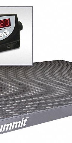 RICE LAKE WEIGHING SYSTEMS Floor Scale: 5,000 lb Wt Capacity - Imperial, 1 lb Readability, LED, lb (MPN 78772). Key specifications — Weighing Units: lb; Platform Material: Steel; Connection Ports: RS-232; Brand: RICE LAKE WEIGHING SYSTEMS; Readability: 1 lb.
