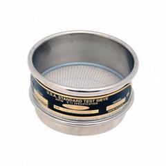 COLE-PARMER Standard Stainless Steel Cloth Test Sieve: Stainless Steel, 3 in Outside Dia, 1 in Ht (MPN 5998725). Key specifications — Screen Material: Stainless Steel; Brand: COLE-PARMER; Frame Material: Stainless Steel; Standards: ASTM E11; US Standard Screen Size: #170.