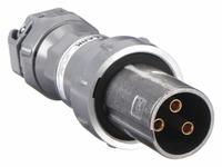 HUBBELL Pin and Sleeve Plug: Gray, 250V DC/600V AC, Single Phase, 100 A, 2 Pole, 3 Wire (MPN VP10387). Key specifications — Brand: HUBBELL.