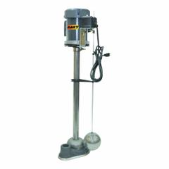 AMT PUMPS Pedestal Sump Pump: 1/3 hp HP, 115V AC, 43 gpm Flow Rate @ 10' of Head, 30 ft Max. Head (MPN 5239-98). Key specifications — Phase: Single; Rated Voltage: 115V AC; Impeller Material: Stainless Steel; Column Material: Stainless Steel; Base Material: Stainless Steel; Brand: AMT PUMPS; Switch: Integral Tether Float.