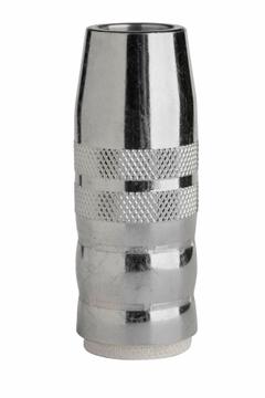 LINCOLN ELECTRIC Nozzle: 5/8 in, Conical, 1/8 in Recess, Threaded (MPN KP2743-1-62R). Key specifications — Manufacturer Part Number: KP2743-1-62R; Nozzle to Tip Relationship: 1/8 in Recess; For Contact Tip Series: Magnum Pro 550A; For MIG Gun Series: Magnum Pro 550; Brand: LINCOLN ELECTRIC.