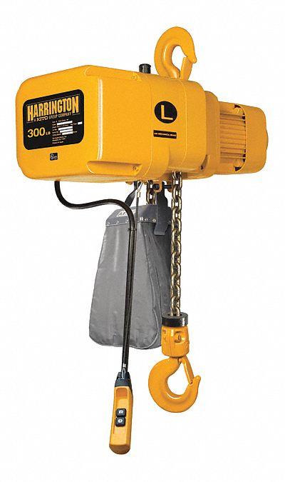 HARRINGTON Electric Chain Hoist: H4 - Extended-Use Electric Hoists