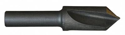 CLEVELAND Countersink: 90°, 1 Flute, 2 in Body Dia, 3/4 in Shank - Fast-Cutting Single-Flute Countersinks