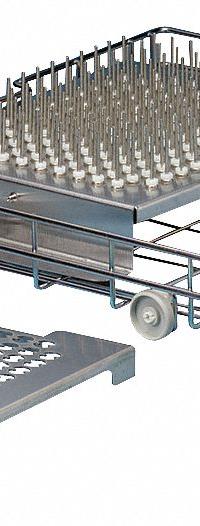 LABCONCO Test Tube Spindle Rack: Test Tube Spindle Rack, Racks, Stainless Steel, 5 in Overall Ht (MPN 4546000). Key specifications — Product Type: Test Tube Spindle Rack; Includes: Nylon Fasteners; Material: Stainless Steel; Brand: LABCONCO; Accessory Type: Racks.