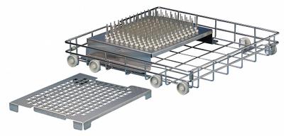 LABCONCO Test Tube Spindle Rack: Test Tube Spindle Rack, Racks, Stainless Steel - Glassware Washer Racks & Inserts