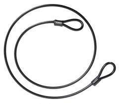 ABUS Security Cables: Straight Cable, 16 1/2 ft Lg, 25/64 in Cable Dia, Black (MPN 10/500 NON-COILED CABLE). Key specifications — Includes Chain Cover: No; Coating Material: Vinyl; Environment: Indoor and Outdoor; Brand: ABUS.
