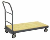 JAMCO Platform Truck: 1,200 lb, 60 in L x 30 in W x 10 in H Deck, 5 in Caster Dia, No Side Panels (MPN PB360P500GP). Key specifications — Side Panel Type: No Side Panels; Caster/Wheel Configuration: (2) Rigid; Brand: JAMCO.