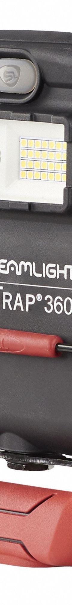 STREAMLIGHT Temporary Job Site Light: 2,000 lm Max Brightness, LED, 3, 3 Brightness Levels, IPX4 (MPN 61523). Key specifications — attr562610: Lithium Ion; attr562627: Red; attr562654: LED; attr562671: 100V AC; attr562613: STREAMLIGHT; attr873195: 3.