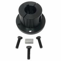 APPROVED VENDOR Split Taper Bushing: Q1, 22 mm Bore Dia, 3.38 in Bolt Circle Dia, 2.5 in Overall Lg (MPN Q1X22MM). Key specifications — Brand: APPROVED VENDOR; Taper: 3/4 in Per ft.