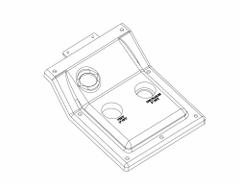 LIBERTY PUMPS Pump Chamber Cover: Mfr Part # K001208, Low Pro. Key specifications — Material: Polypropylene; Product Type: Low Profile cover; Manufacturer Part Number: K001208.
