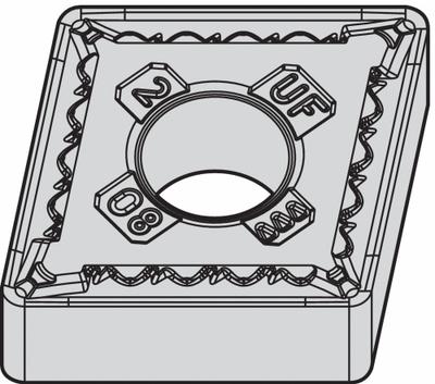 WIDIA Diamond Turning Insert: CNMG431UF - Diamond Indexable Turning Inserts
