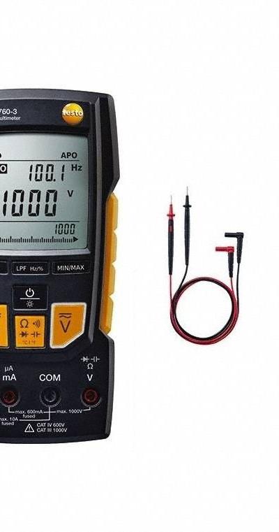 TESTO Digital Multimeter: TRMS - Advanced Feature Multimeters