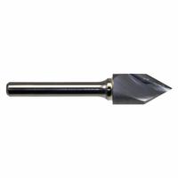 CLEVELAND Countersink: 60°, 1 Flute, 3/8 in Body Dia, Carbide (MPN C46323). Key specifications — Brand: CLEVELAND.
