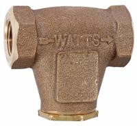 WATTS Inline Strainer: Copper Silicon Alloy, 1/4 in, NPT, Mesh, 0.025 in Screen Size, 2 7/8 in Ht (MPN 1/4 LF27). Key specifications — Screen Material: 304 Stainless Steel; Material: Copper Silicon Alloy; Brand: WATTS; Seal Material: EPDM.