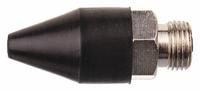 GUARDAIR Air Gun Nozzle: Rubber, 1 13/32 in Extension Lg, 1/8 in Male NPS Thread Size, Focused (MPN 74NRT). Key specifications — attr66384: Focused; attr66393: Rubber; attr66401: Yes.