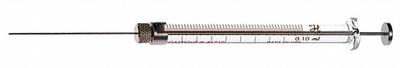 HAMILTON Syringe: 100 ul Capacity - mL, Gastight, Borosilicate Glass, PTFE, Replaceable Tip - Gastight Syringes