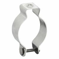 Conduit & Cable Hanger - Screw-On: 2 in Trade Size, 2 in, Stainless Steel, S62000MH00. Key specifications — Compatible Conduit Trade Size: 2 in; Compatible Conduit Type: IMC; RMC; Compatible Nominal Conduit/Pipe Size: 2 in; Compatible Pipe Size: 2 in; Finish: Polished; Flange Thickness: 2 in; Indoor/Outdoor Usage: Indoor/Outdoor.