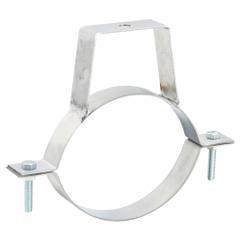 Duct Hanger: 6 in Duct, Steel, 8 3/8 in Lg, 6 in Wd (MPN 8010004179). Key specifications — Includes: (2) Piece Hanger; Brand: NORDFAB; Base Material: Steel; For Duct Shape: Round.