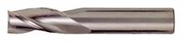CLEVELAND Corner Radius End Mill: Carbide, TiAlN Coated, 3 Flute, 3/16" Mill Dia, 5/8" LOC, 2" OAL (MPN C81667)