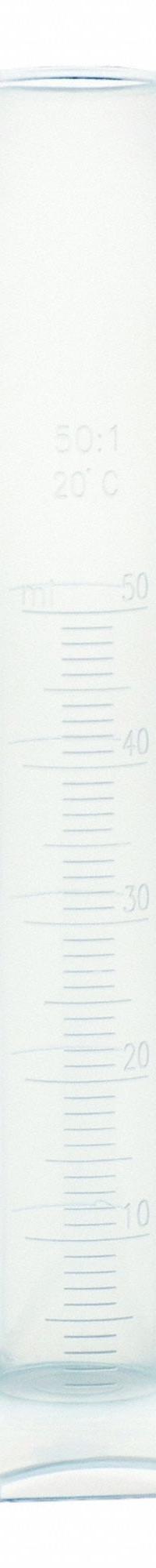 APPROVED VENDOR Graduated Cylinder: Polypropylene, 50 mL, To Contain (TC), Hexagon, Colorless (MPN 80033). Key specifications — attr1370610: Hexagon; attr1370612: Colorless; attr1370591: To Contain (TC); attr1370582: APPROVED VENDOR.