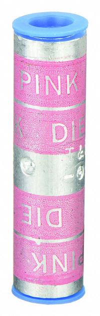 THOMAS & BETTS Open Barrel Splice: 2 AWG Wire Size, Pink Code, 1.81 in, Copper Barrel, 42 Die (MPN 60516). Key specifications — Die Code: 42; Brand: THOMAS & BETTS; Color Code: Pink.