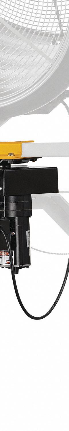 BIG ASS FANS Fan Oscillator: 10 3/4 in Lg, 744H98/744H99, 10 3/4 in Wd, Steel (MPN 002568-01). Key specifications — Includes: Controller; For Use With: 744H98; Material: Steel; Manufacturer Part Number: 002568-01; Brand: BIG ASS FANS; Fan Accessory Color: Black.