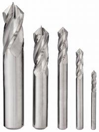 APPROVED VENDOR Drill Mill Set: Drill, 5 Pc, Carbide, 4 Flute, 1/8" to 1/2" Mill Dia (MPN 208-888841)