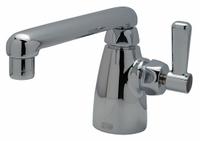 ZURN Laboratory Faucet: Faucet, Single-Post, For Cold Water Media, 1 Handles, Lever, Std, Straight (MPN Z825F1-XL-3F). Key specifications — Brand: ZURN; Color/Finish: Chrome; Inlet Connection Type: NPSM; Product Type: Faucet.