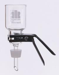 Filtration Support Assembly: 47 mm Dia, Aluminum/Borosilicate Glass/Fritted Glass/Silicone (MPN 953805-0000). Key specifications — Includes Stopper: Yes; Material: Aluminum; Product Type: Microfiltration Assembly; Brand: KIMBLE.