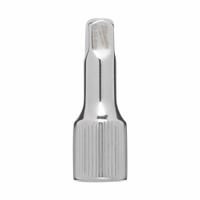 MILWAUKEE Socket Extension: 1/4 in Input Drive Size, 1/4 in Output Drive Size, 1 1/2 in Overall Lg (MPN 43-24-9105). Key specifications — attr1204978: Not Insulated; attr1204980: Locking Not Included; attr1204984: MILWAUKEE; attr1204970: Chrome.