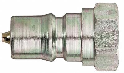 HANSEN Hydraulic Quick Connect Hose Coupling: 1/8 in Coupling Size, Steel - HK Series Hydraulic Quick-Connect Coupling Plugs